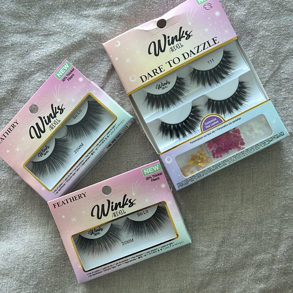 Winks Ardell Lashes new